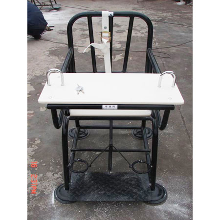 ZAST-1型树脂白板钥匙型审讯椅