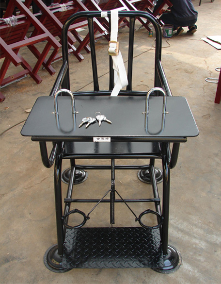 ZAS-T-YG2型铁质圆管审讯椅
