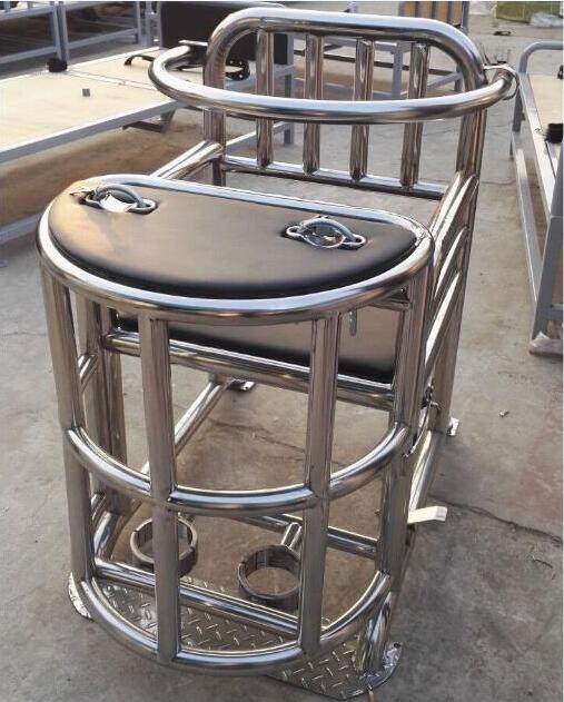 ZAS-B-R1型 不锈钢审讯椅(软包型)