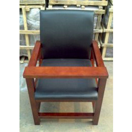 ZAS-M-R3型软包木制审讯椅