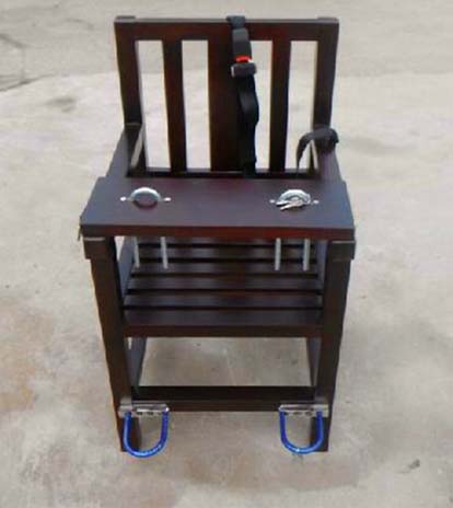 ZAS-M-01型木质审讯椅
