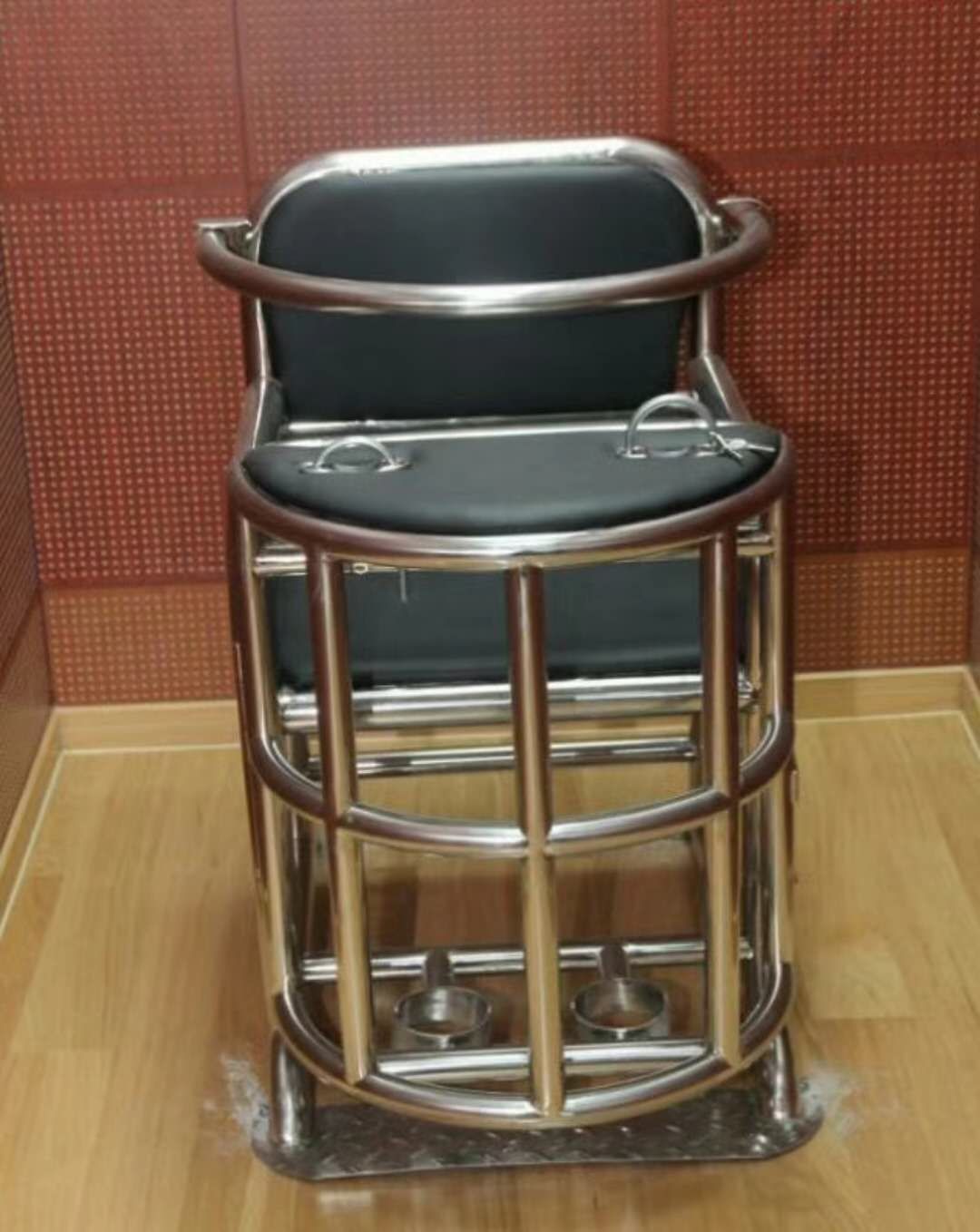 ZAS-B-R4型 不锈钢审讯椅